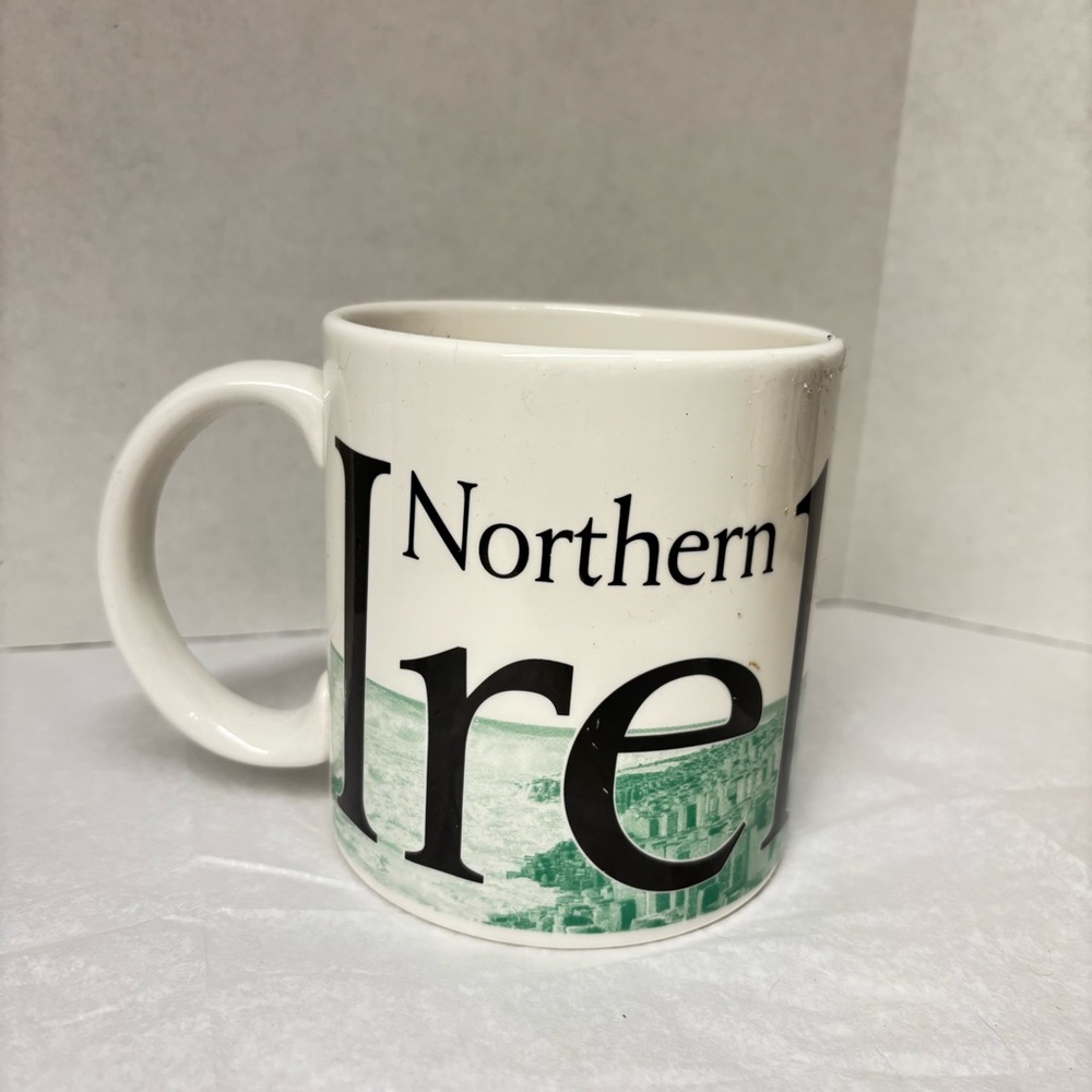 New, Never Used Starbucks City Mug 2002 Northern Ireland